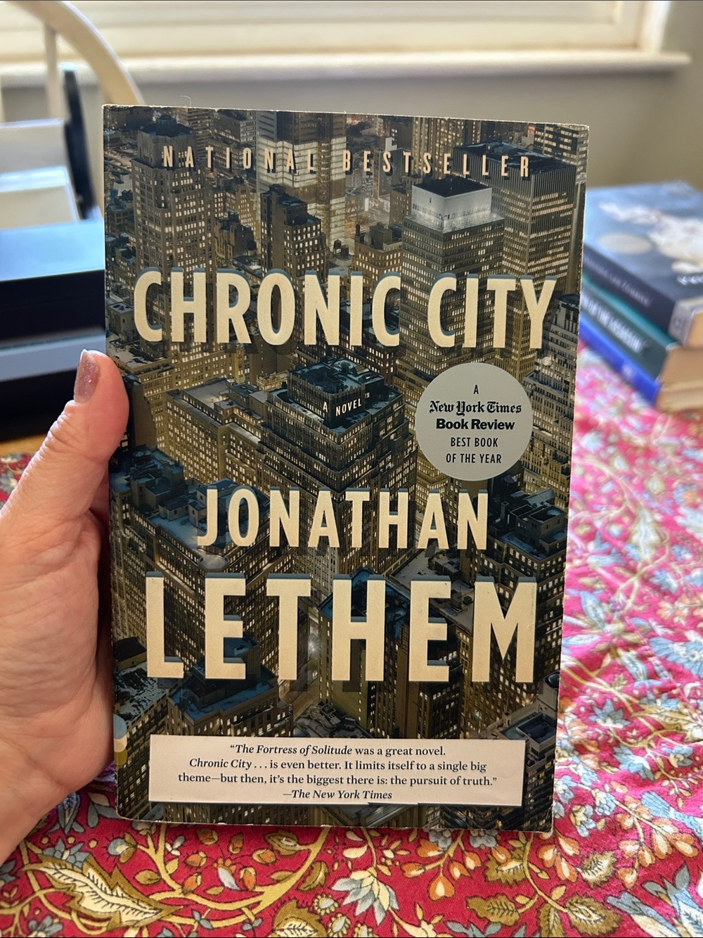 Jonathan Lethem Chronic City Paperback Book - Urban Fiction